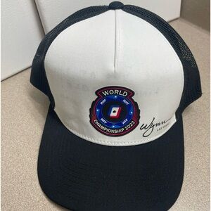 WPT Wynn Vegas World Poker Tour Championship 2023 Hat Cap Autograph Matt Savage